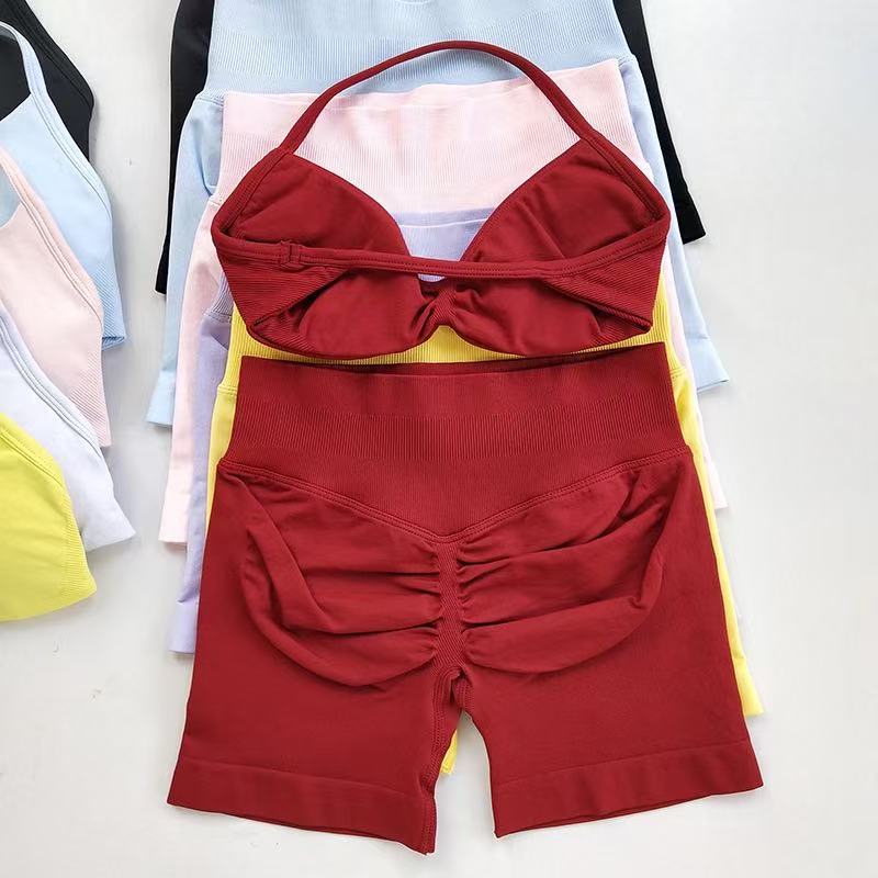 Pilates Yoga Gear - HISTELLO Sport-Set für Damen, zweiteiliges Set
