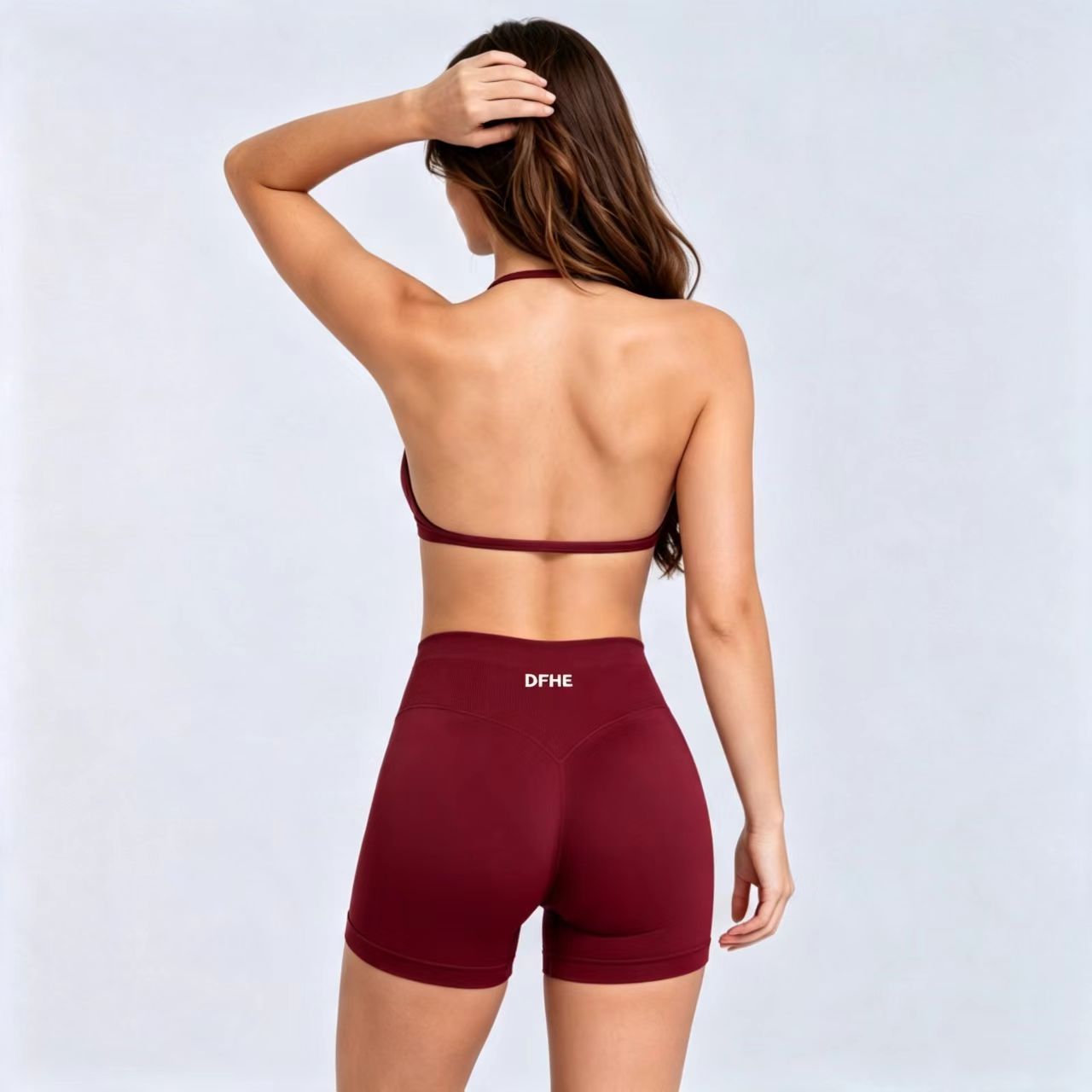 Pilates Yoga Leggings - DFHE Damen High-Waist Fitness Workout Yoga