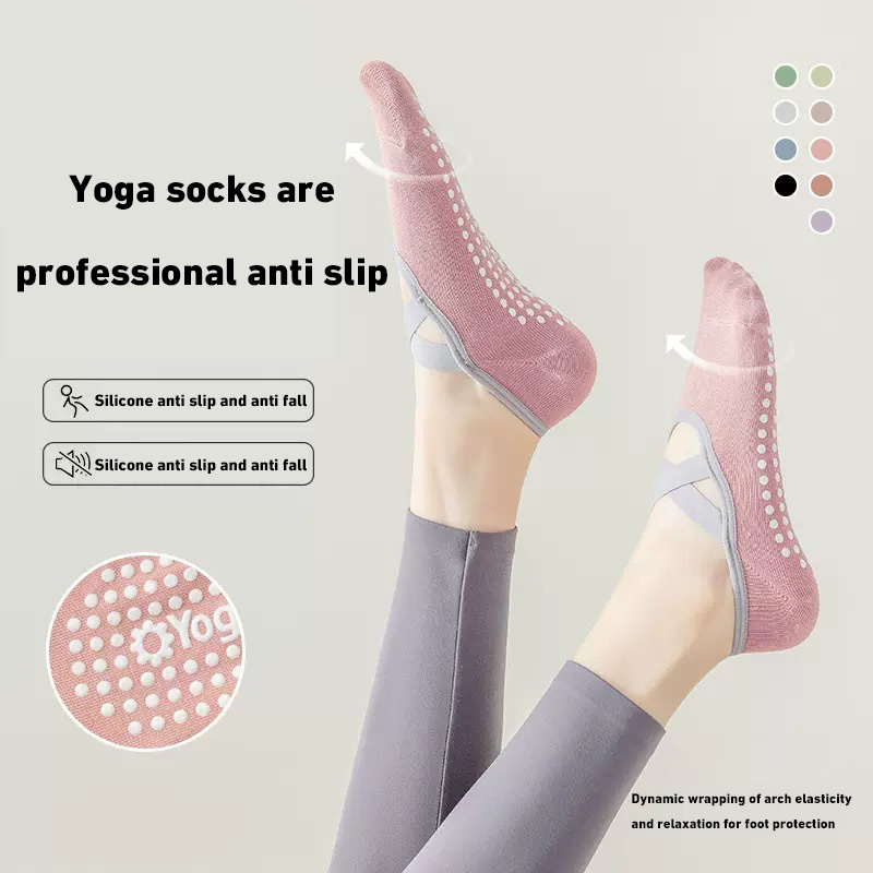 Pilates Reformer Spring - Professionelle Yoga-Socken für Kinder, Bootssocken, Frühling