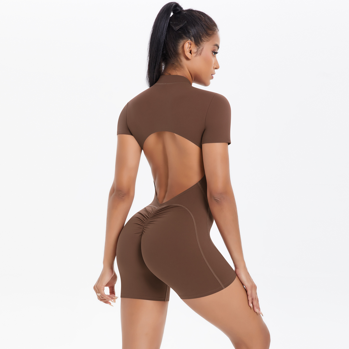 Damen Gym-Jumpsuit Kurze Yoga- – Pilates Yoga Gear Bewertung und Preis