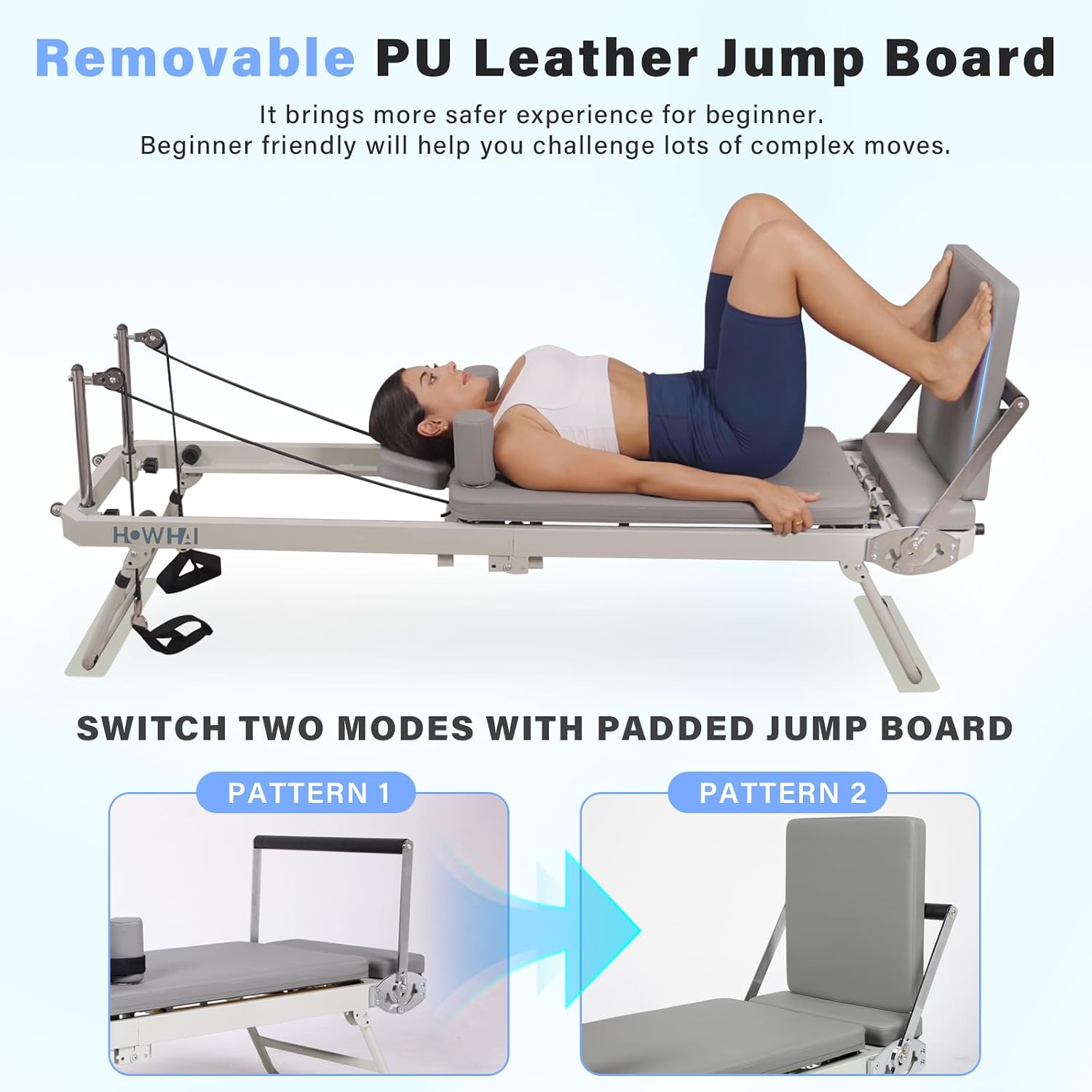 Pilates-Reformer, faltbare Pil – Pilates Reformer Spring Bewertung und Preis